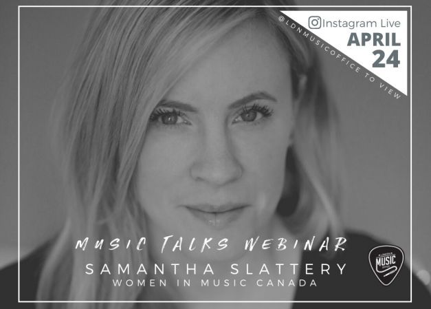 Music Talks Webinar with Samantha Slattery - Apr 30th